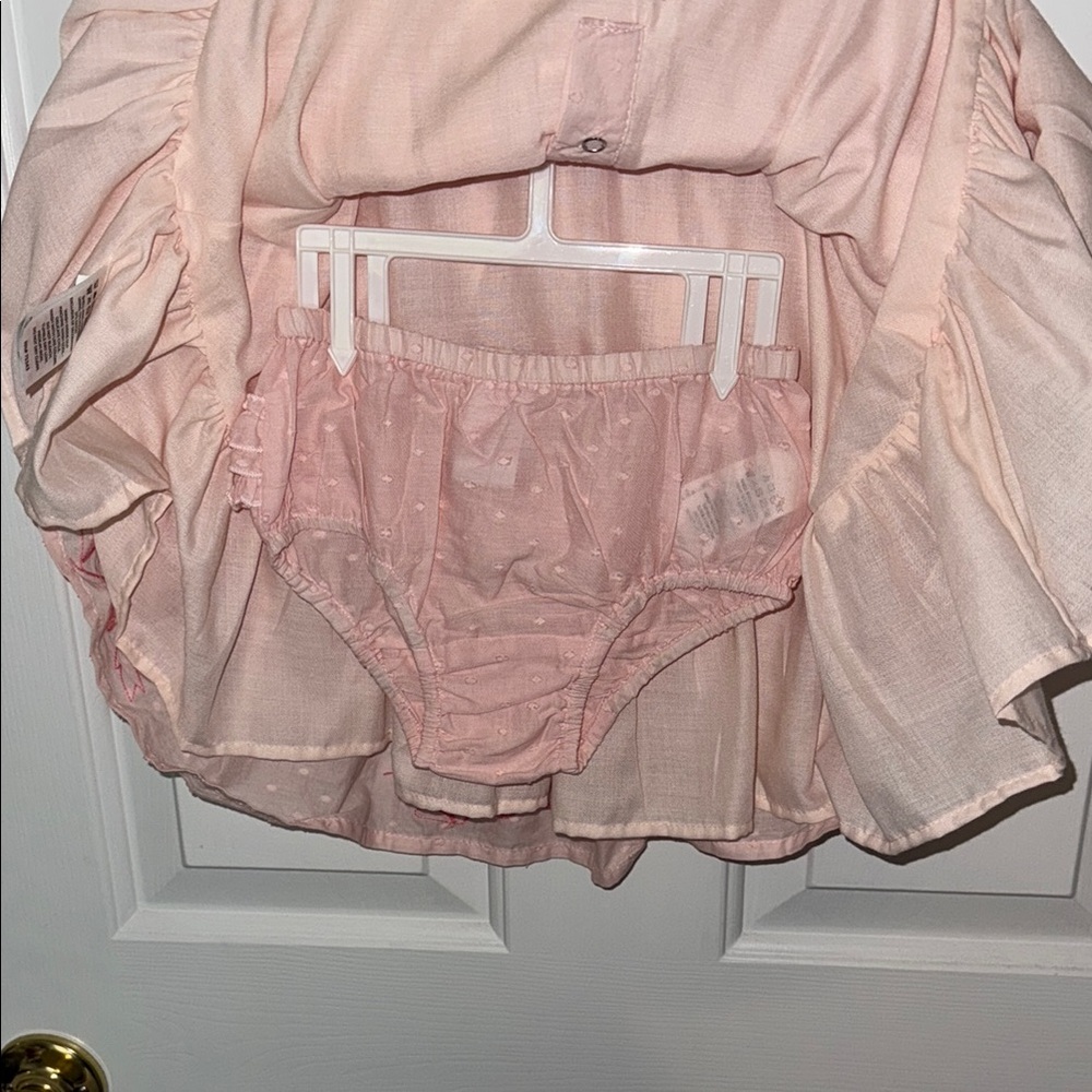 Pink Embellished Ruffled Sundress - Picture 9 of 11